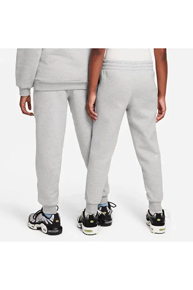 Детские спортивные штаны для девочек с принтом Cr7 Club Fleece Jogger Nike, Gri — фото 3