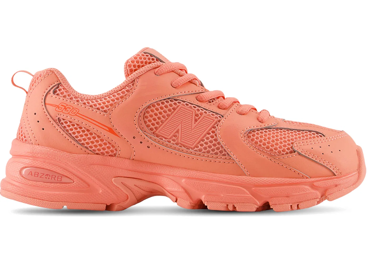 Детские кроссовки для мальчиков с повседневным стилем New Balance 530, Red/Red
