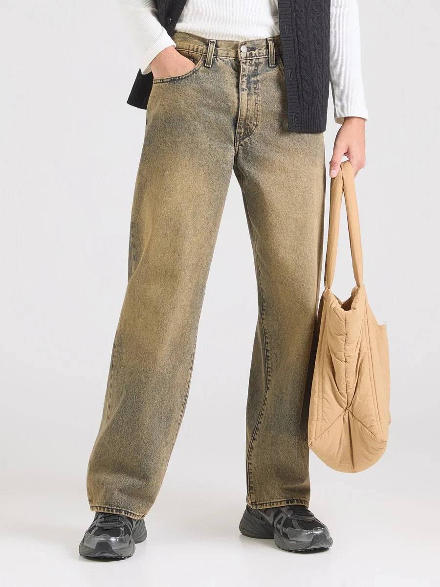 Джинсы LEVI'S Baggy Jeans '578 BAGGY' оранжевого цвета — фото 3