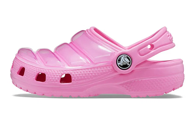 Детские сандалии-клоги с принтом Classic Clog Crocs, Pink Kids
