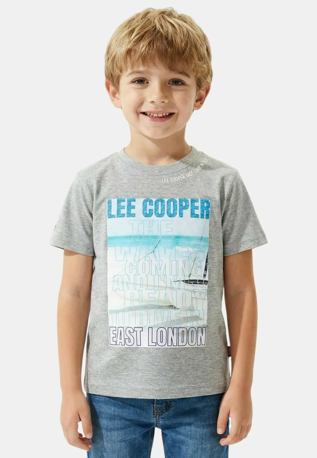 Imprimé - футболка с принтом Lee Cooper, Gris