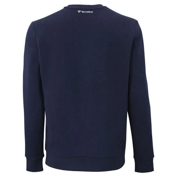 Детский свитшот с принтом Tecnifibre Team, Цвет BLAU / Navyblau — фото 2