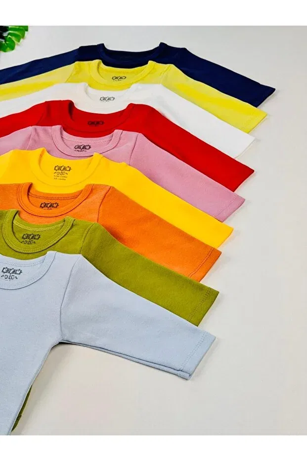 Детское боди с длинным рукавом Basics Efu Baby, Multicolor — фото 4