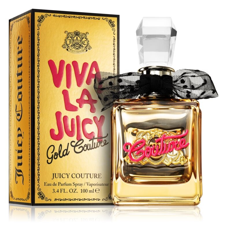 Парфюмерная вода Juicy Couture Viva La Juicy Gold Couture, 100 мл — фото 3