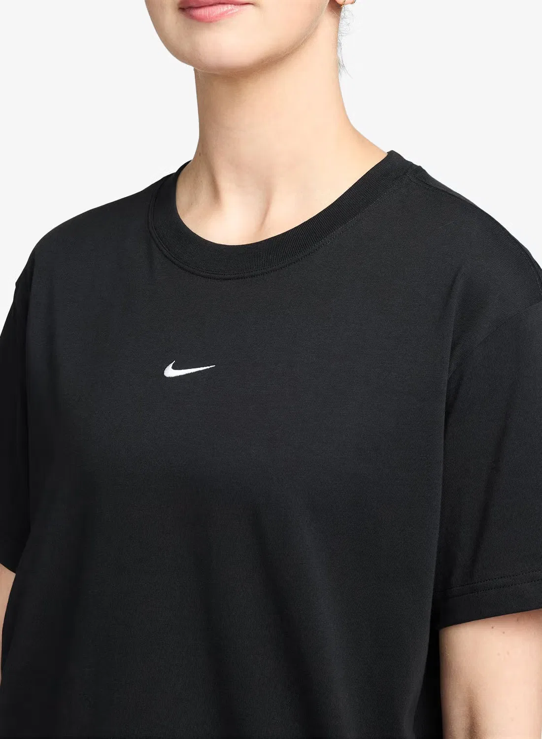 Футболка классическая с коротким рукавом W nsw classic ss tee Nike, черный — фото 3