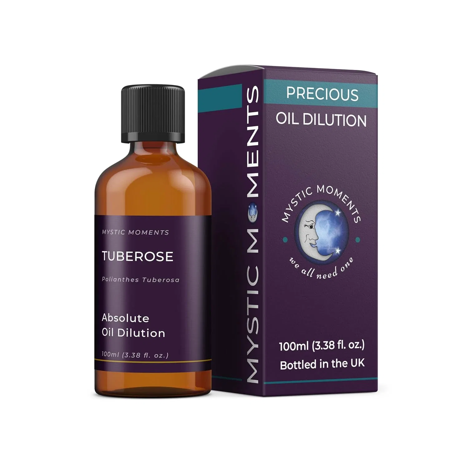 Масло для тела Tuberose Absolute Oil Dilution, Mystic Moments, 100 мл, Tuberose