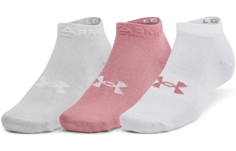 Детские носки с принтом, комплект из 3 пар, Under Armour, Black