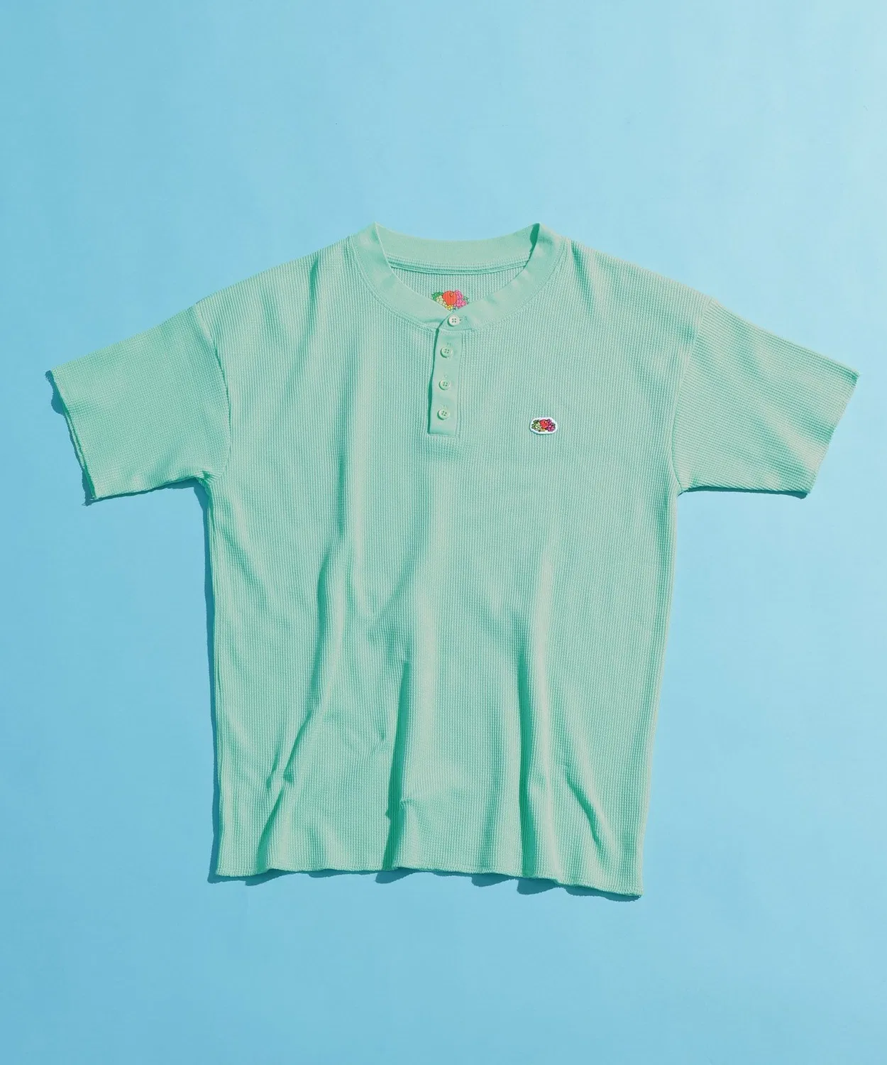 Детская футболка поло с нашивкой Fruit Of The Loom, Light Green