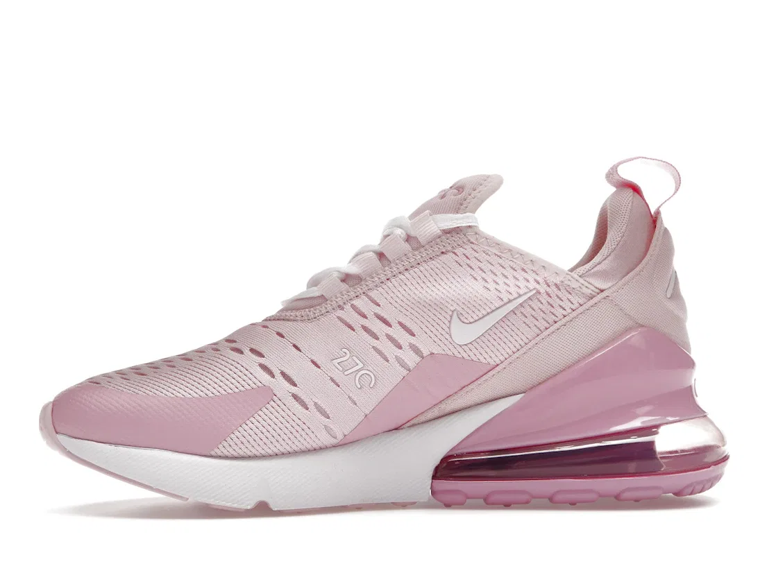 Детские кроссовки с амортизацией Nike Air Max 270, Pink Foam/White/Pink Rise — фото 3