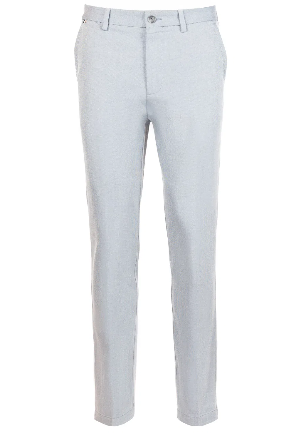 Брюки-чиносы Boss Slim fit H-Kaiton 1 пастельно-голубого цвета