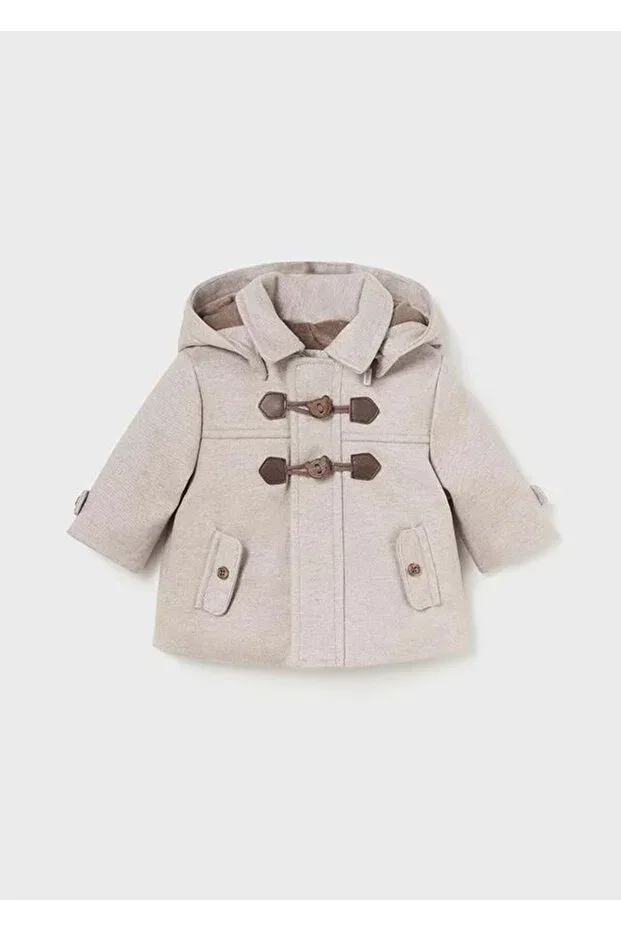 Детское пальто для девочек с капюшоном Nuez kids coat Mayoral, Walnut