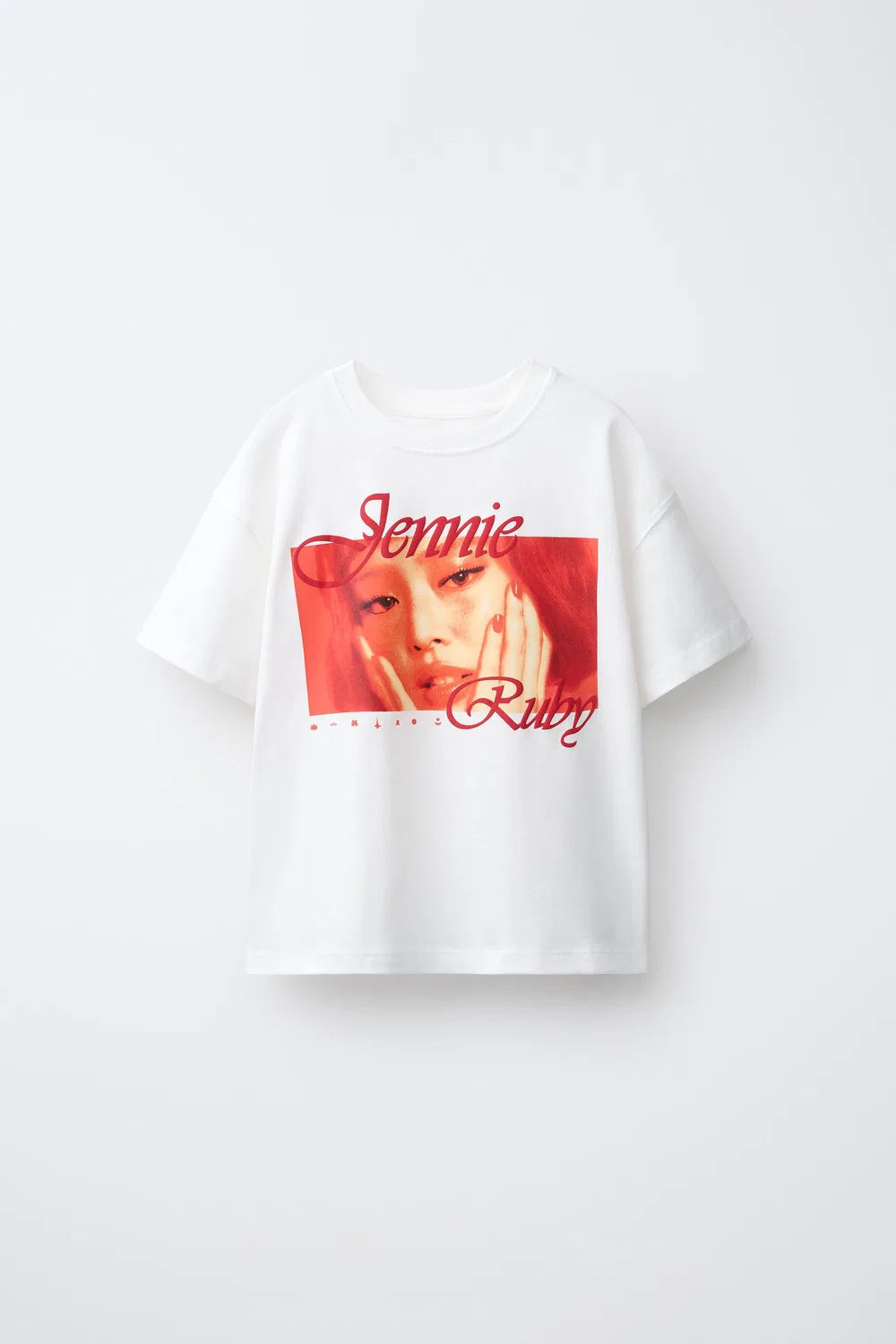 Футболка JENNIE RUBY ZARA, White
