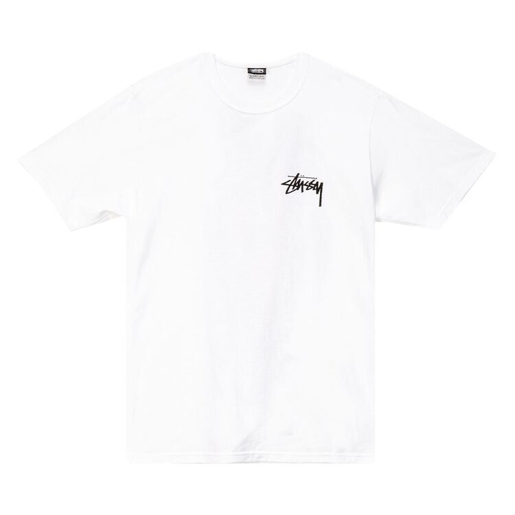 

Футболка Stussy Peace Sign Tee 'White', белый