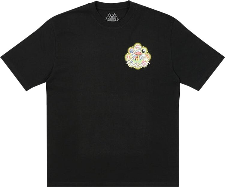 

Футболка Palace Bun 5G T-Shirt 'Black', черный