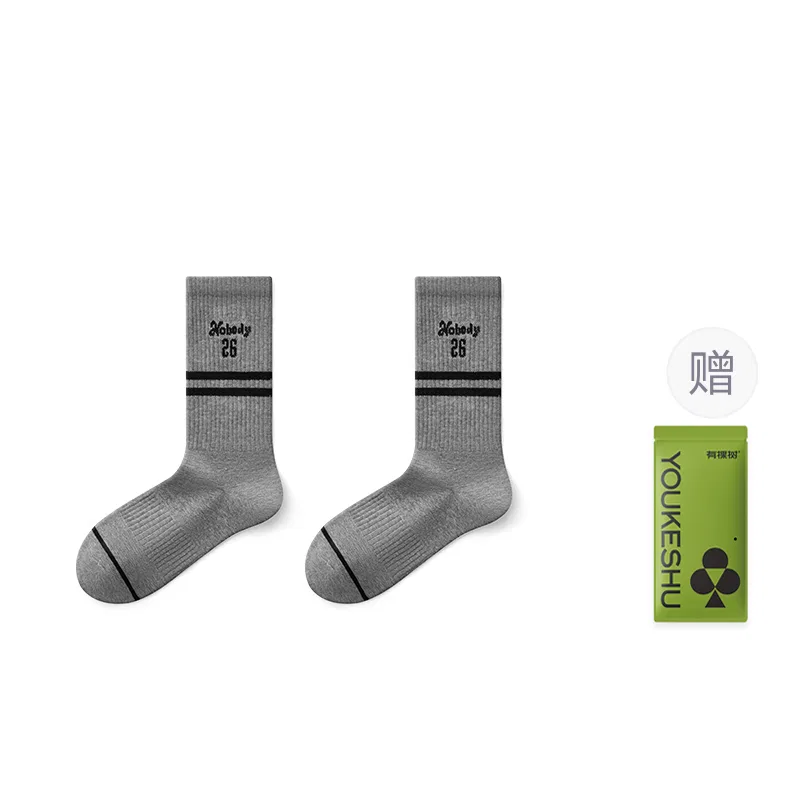 Детские носки с принтом Unisex Crew Socks YOUKESHU — фото 4