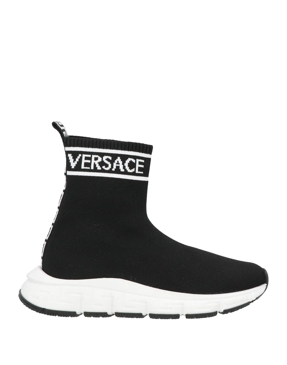 Детские кроссовки для мальчиков вязаные Versace Young, черный