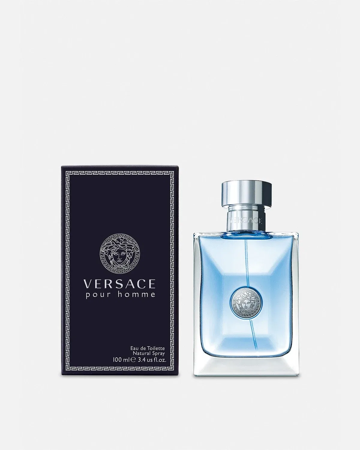 Туалетная вода 100 мл Versace, синий — фото 2