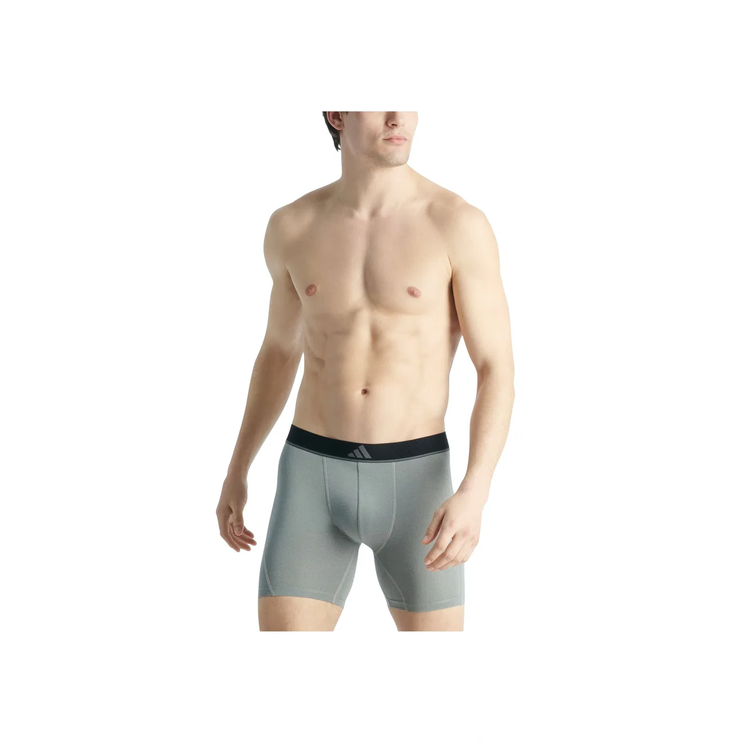 Мужские боксеры из микрофибры Active Micro Flex Eco Adidas Originals, Black/Gray — фото 4