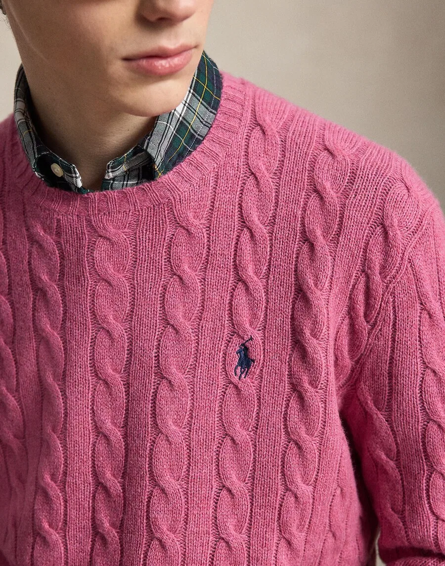 Свитер Polo Ralph Lauren розового цвета — фото 3