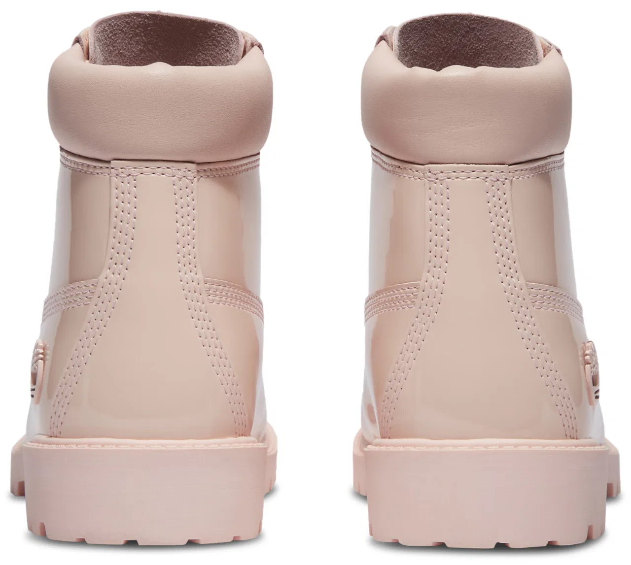 Детские ботинки для девочек водонепроницаемые Premium 6-Inch Waterproof Timberland, светло-розовый — фото 3