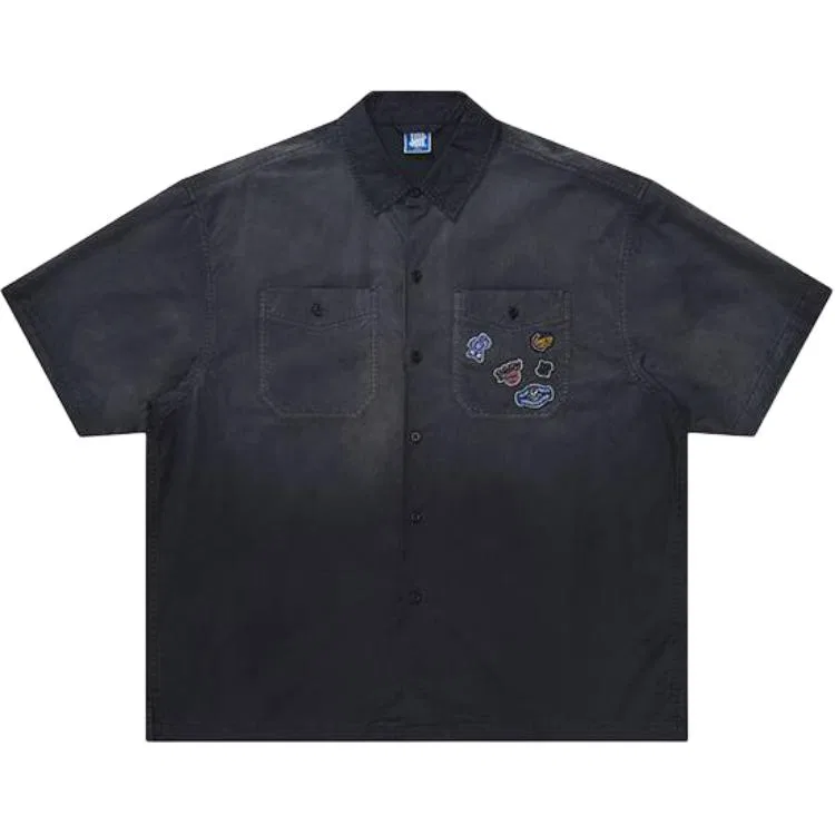 Рубашка детская с коротким рукавом UNDEFEATED, Black