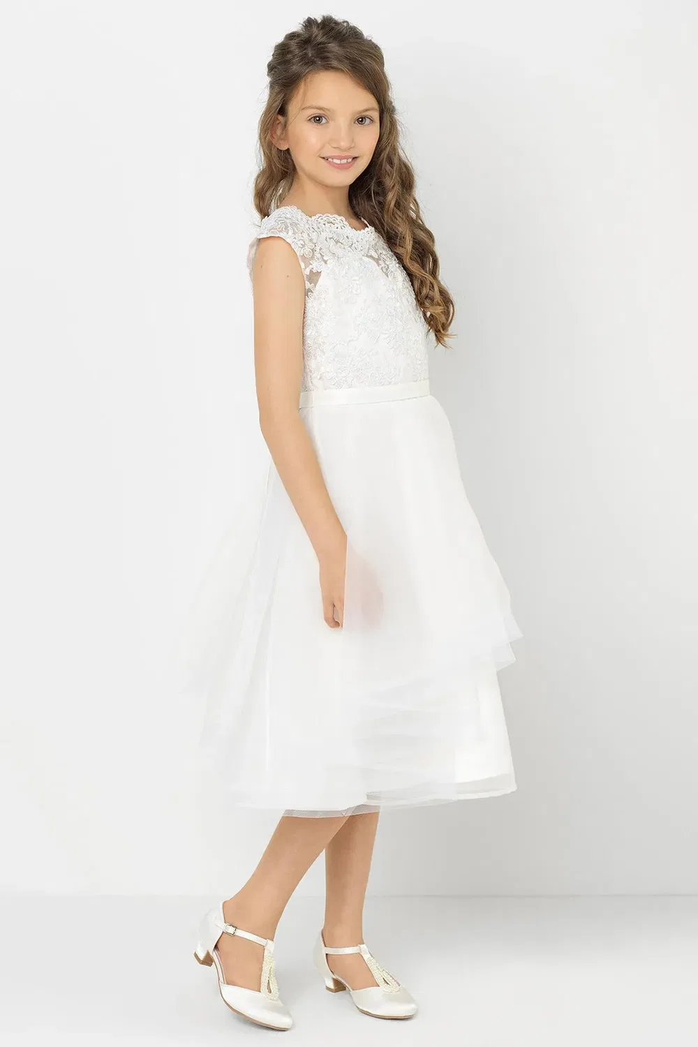 Детское кружевное платье Jessica Paisley Of London, Ivory
