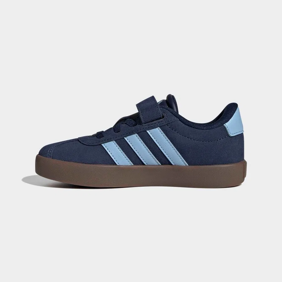 Кроссовки ADIDAS SPORTSWEAR 'VL Court 3.0' в темно-синем и светло-голубом цветах — фото 4