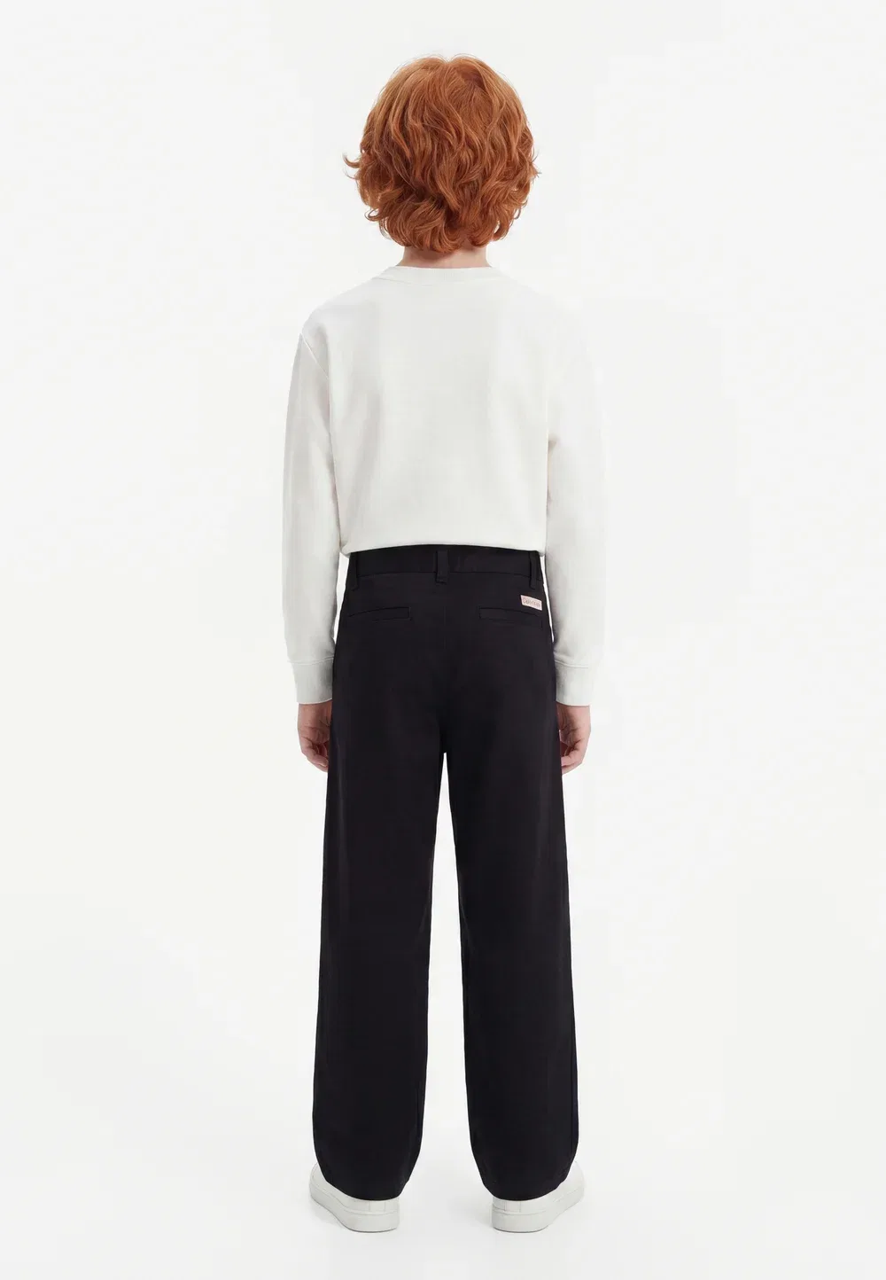 Свободные брюки Calvin Klein Jeans, Black — фото 2