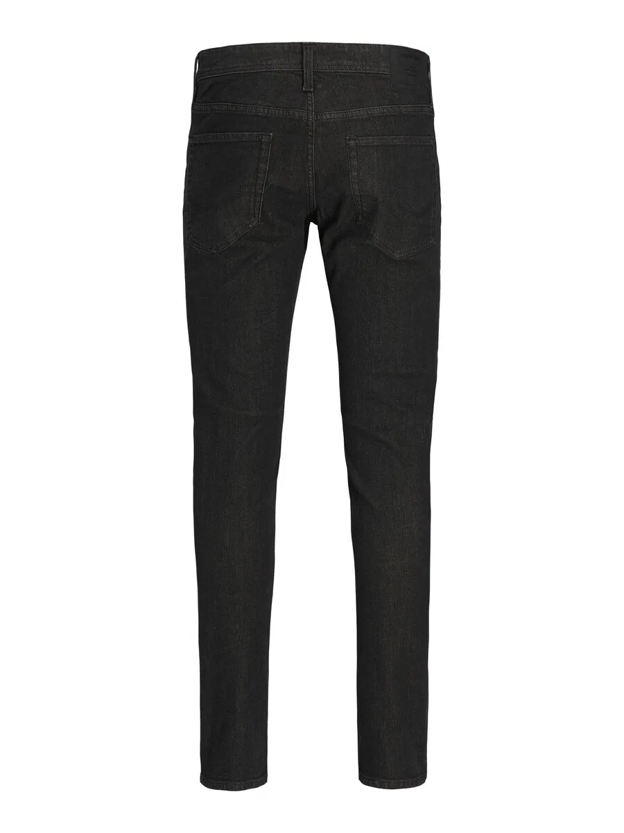 Детские джинсы Jack & Jones Junior Regular Jeans 'JJIClark JJOriginal' черного цвета — фото 2