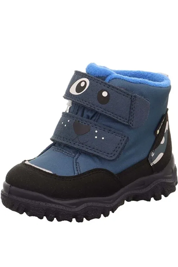Детские ботинки для девочек водостойкие Superfit, Navy Blue/Black — фото 2