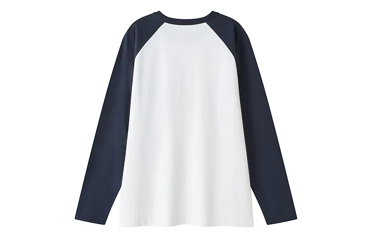 Детское футболка с принтом Champion, White Navy Blue Patchwork — фото 3