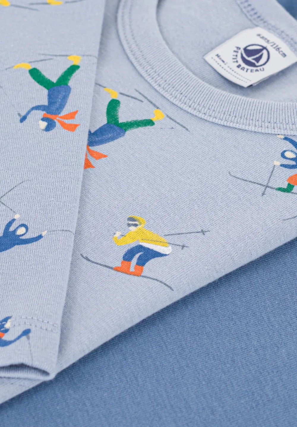 Футболки Petit 2, размер 1x1, 2 шт. - майка-подкладка Petit Bateau, Variante — фото 3