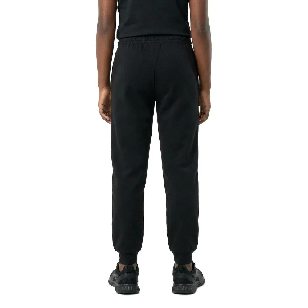 Детские спортивные штаны для девочек с логотипом Puma Essential 2 Color, Black — фото 2