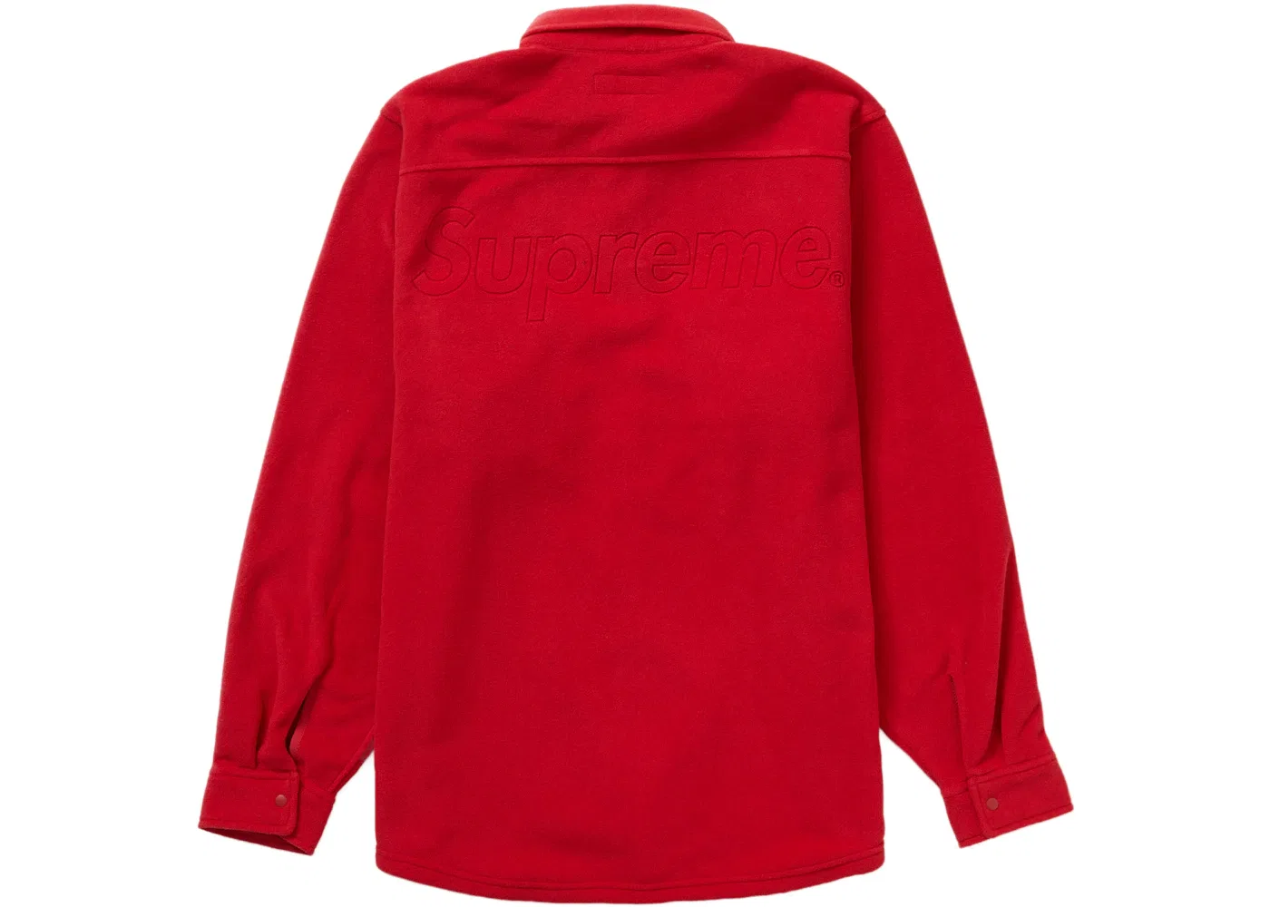 Мужская фланелевая рубашка Polartec Supreme, Red — фото 2