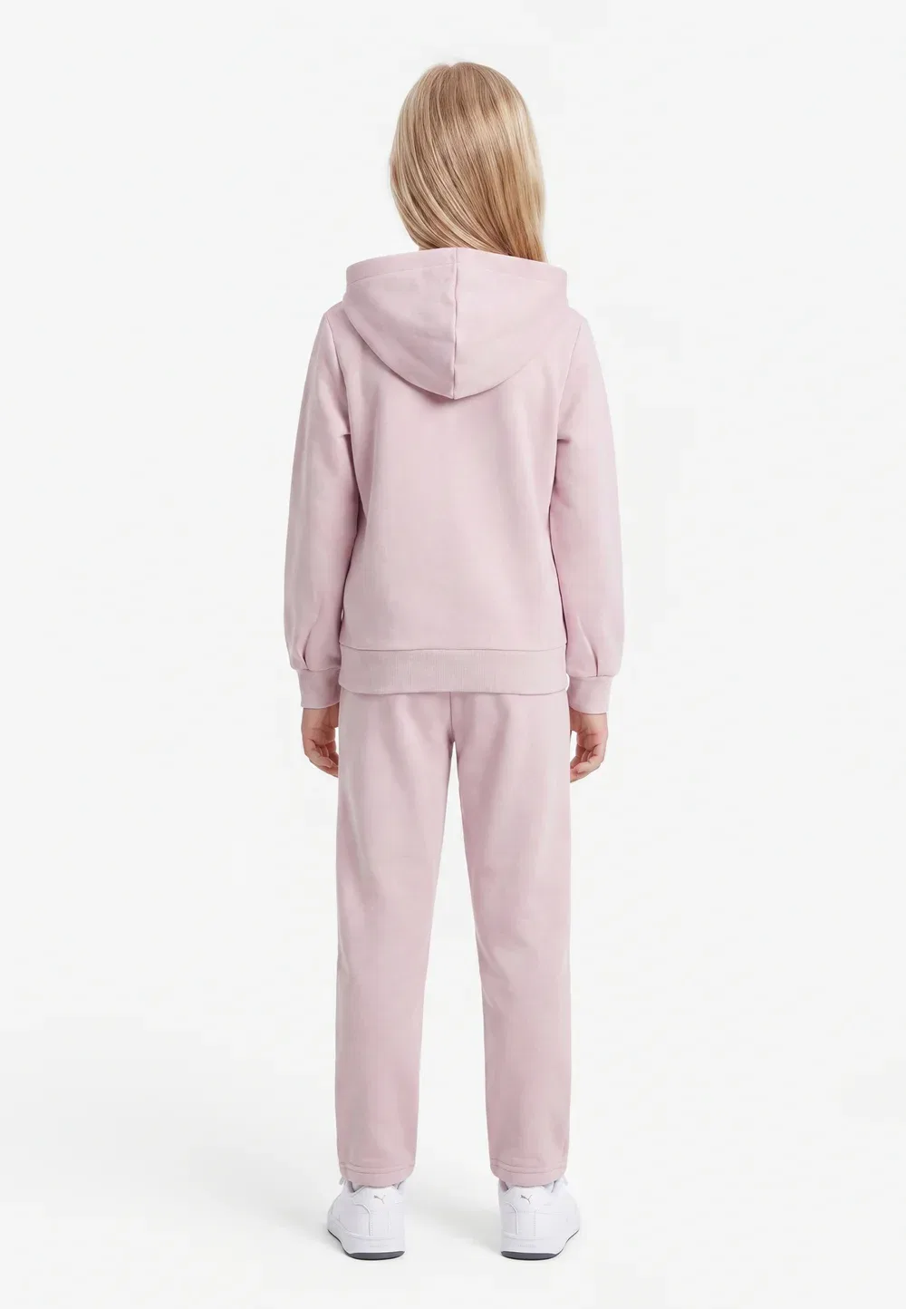 Универсальный спортивный костюм с блестками и надписью Puma, Misty Pink — фото 2