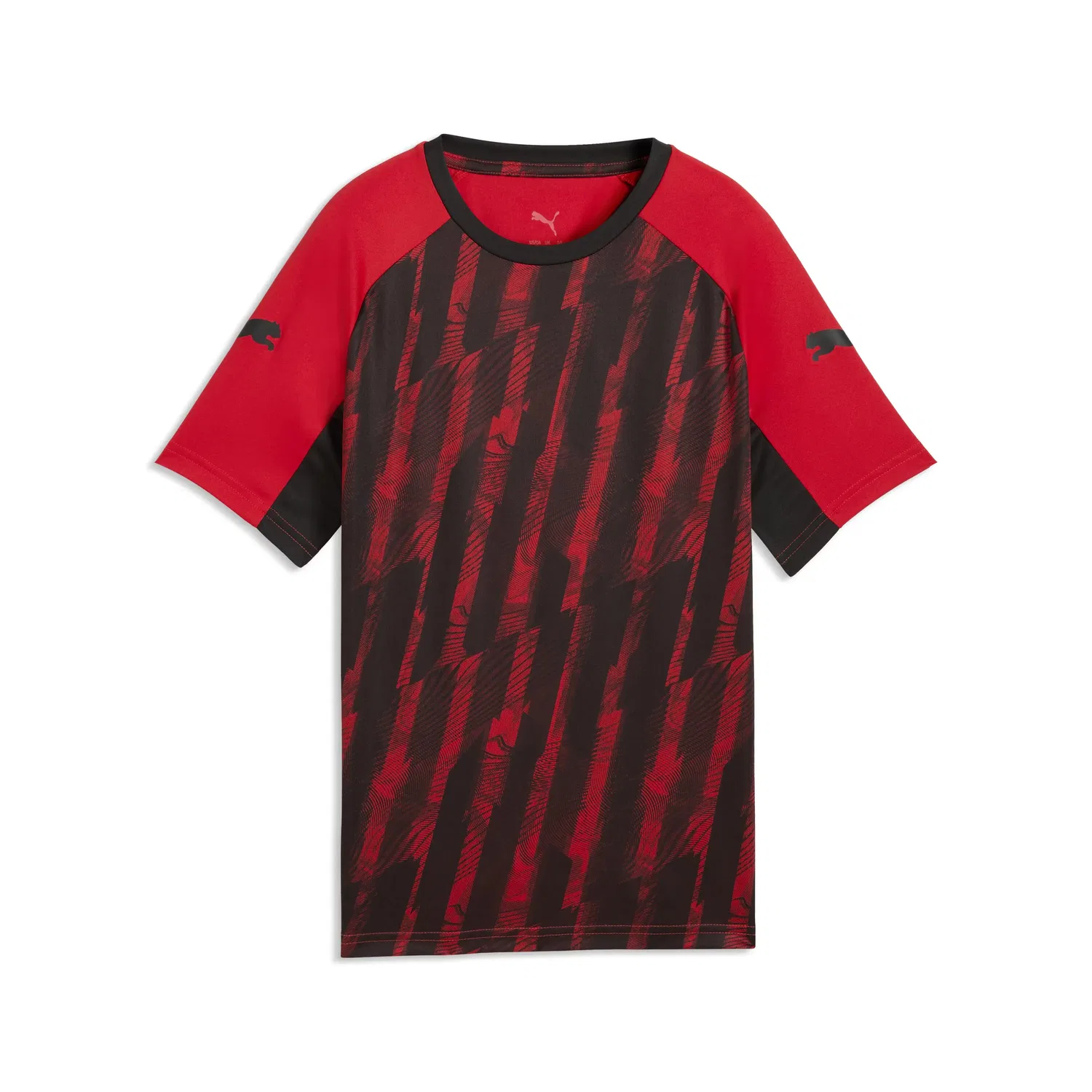 Детская футболка для мальчиков с принтом Liga Graphic Jr Puma, Rojo — фото 3