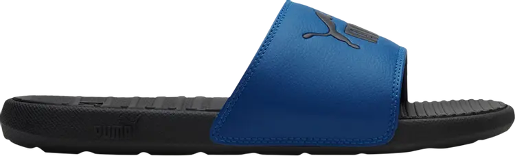 

Сандалии Puma Cool Cat Slides Black Blazing Blue, черный