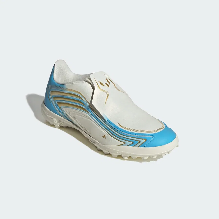 Спортивные кроссовки ADIDAS PERFORMANCE 'F50 Messi League' бежевого цвета — фото 4