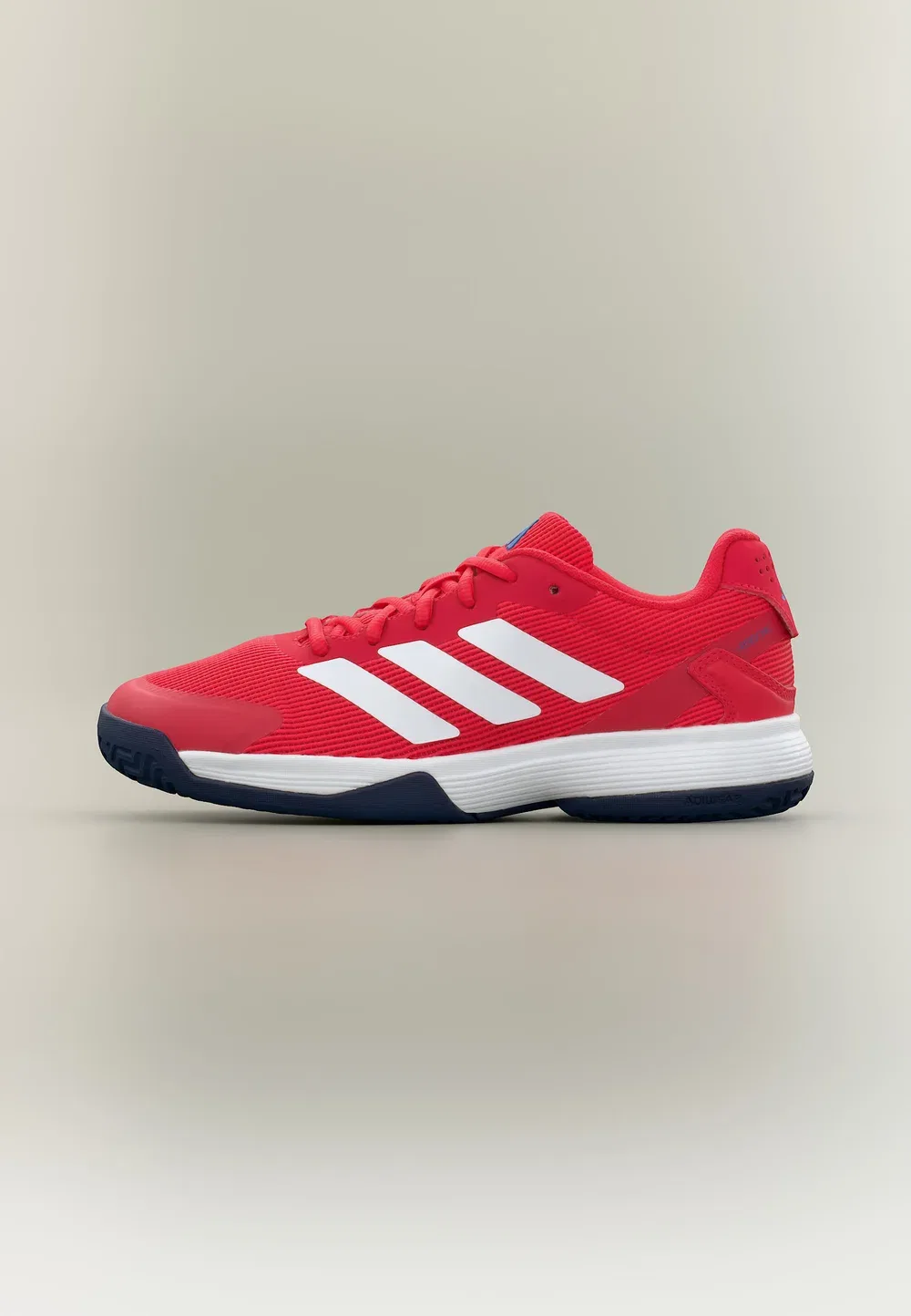 Кроссовки Ubersonic унисекс для тенниса, подходят для разных типов кортов Adidas Performance, Pure Ruby/Footwear White/Dark Blue