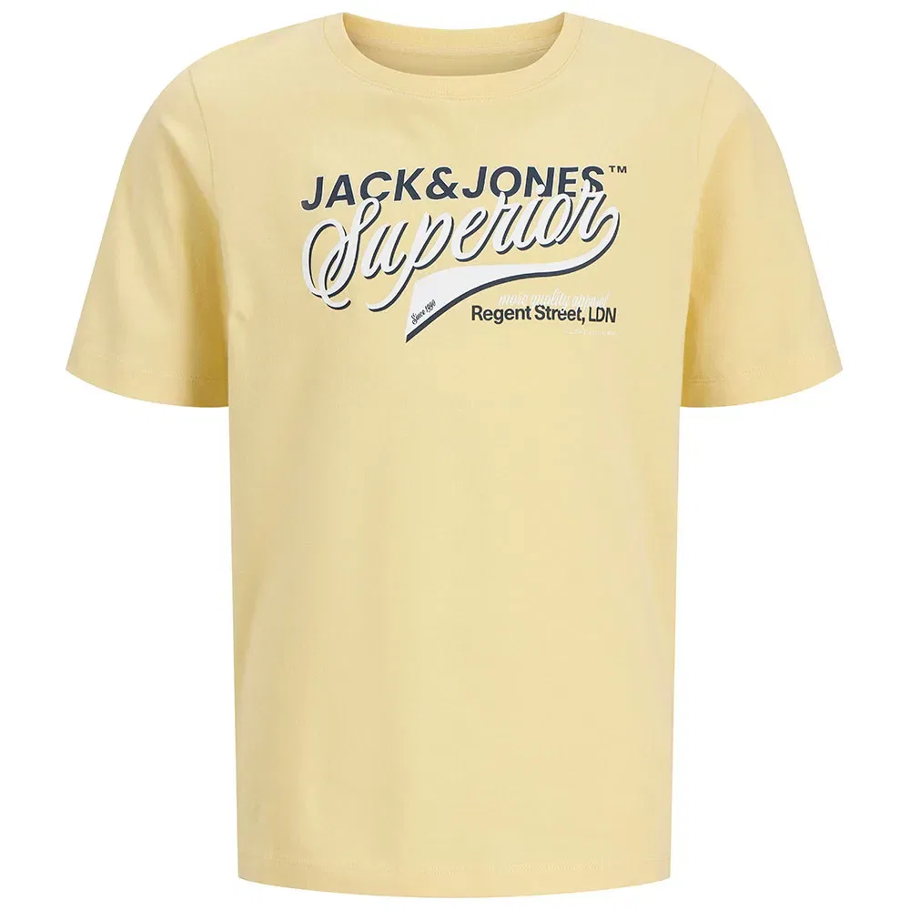 Футболка с коротким рукавом Logo Jack & Jones, желтый — фото 3