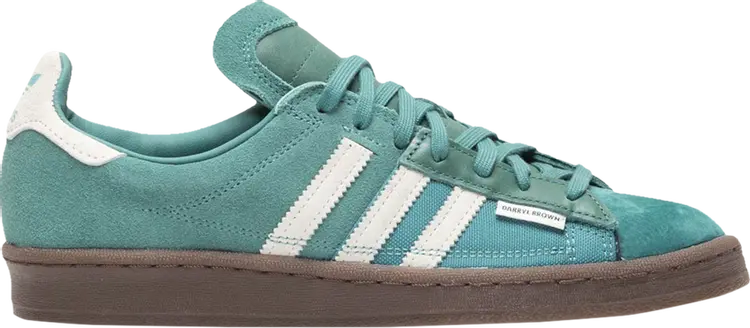 

Кроссовки Adidas Darryl Brown x Campus 80 'Active Green Gum', зеленый