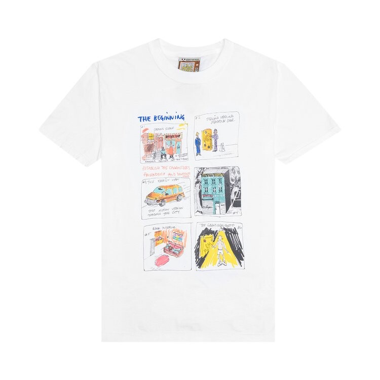 

Футболка KidSuper ScreenPlay Tee 'White', белый