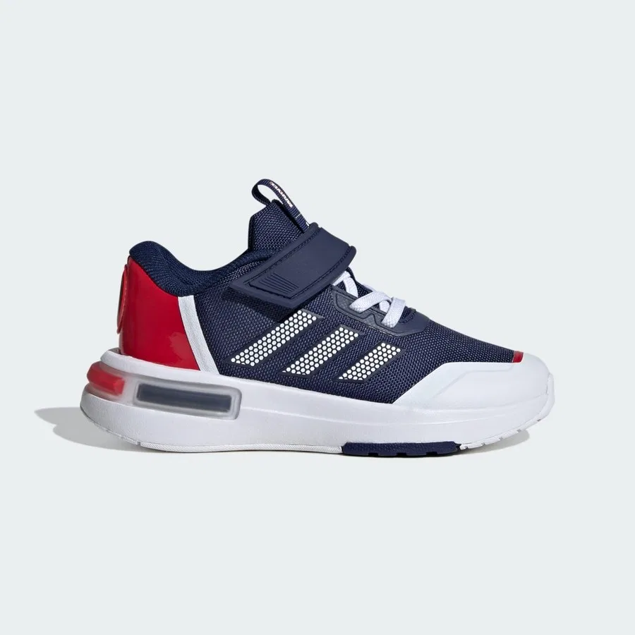Детские кроссовки с принтом Captain America adidas Sportswear, Сине-белый