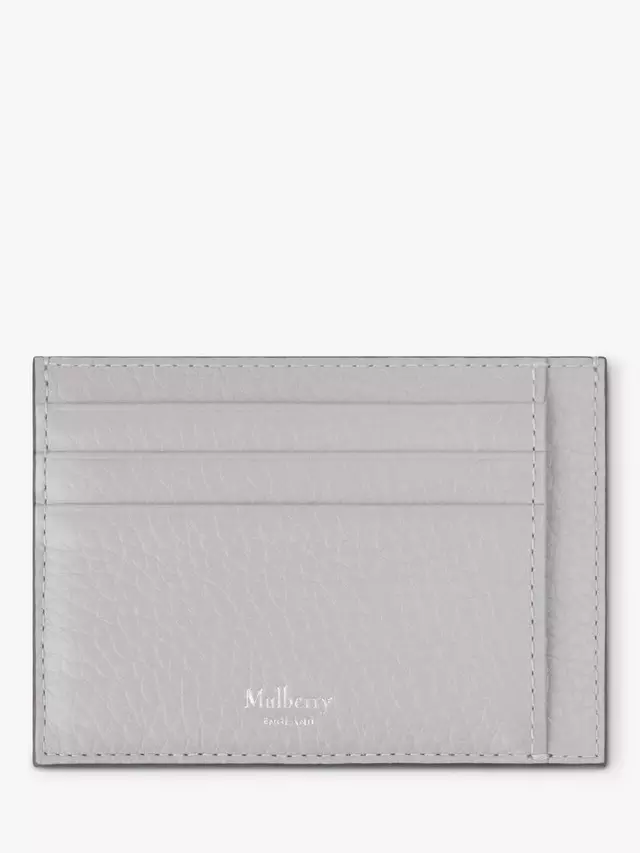 

Картхолдер Mulberry Heavy Grain Leather, цвет pale/grey