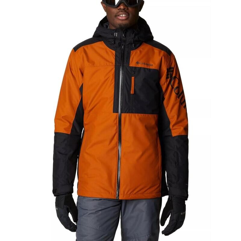 

Лыжная куртка Columbia, цвет mango/schwarz