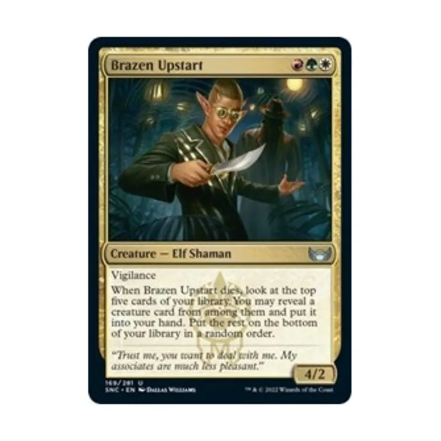 

CCG Наглый выскочка (U), MTG - Streets of New Capenna