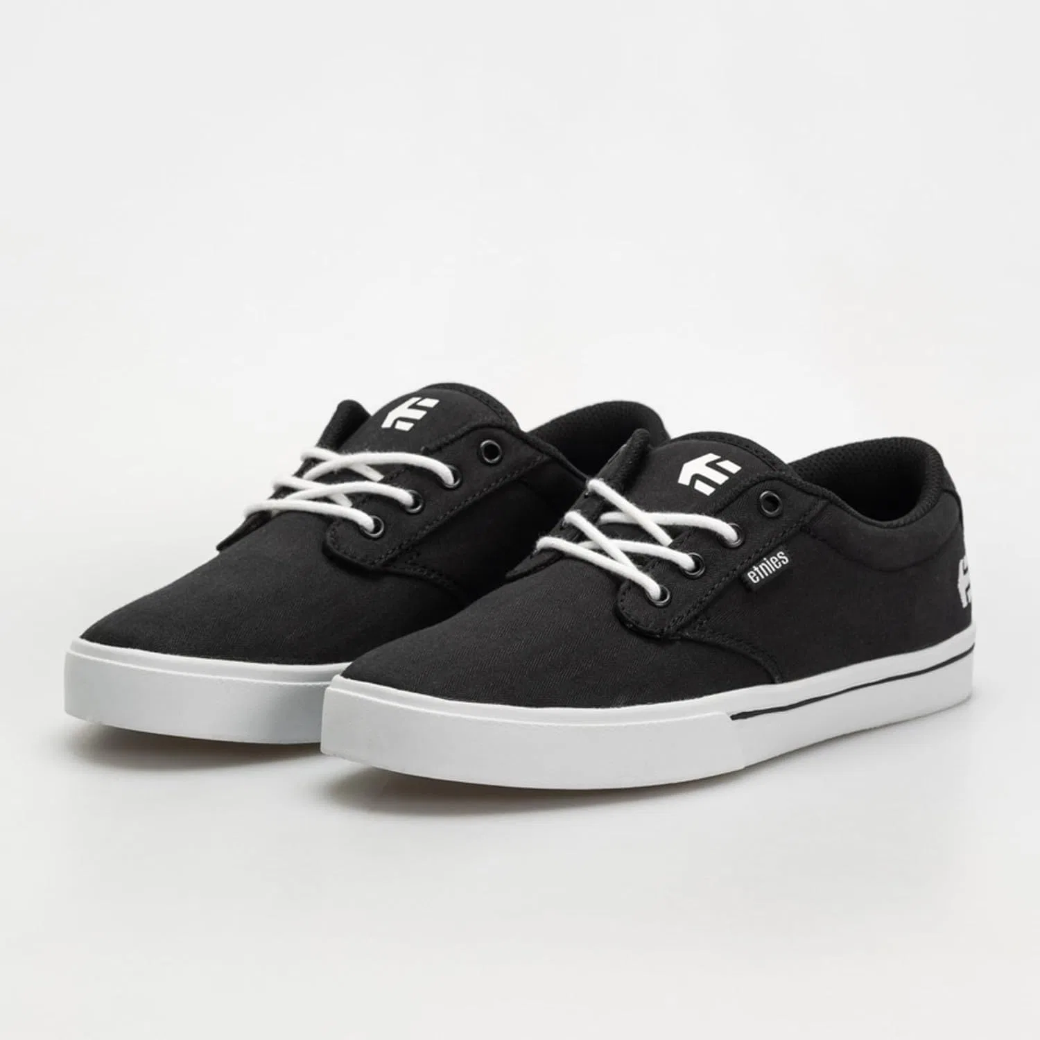 Кроссовки для скейтбординга Etnies Jameson 2 Eco, Black/White/White — фото 4