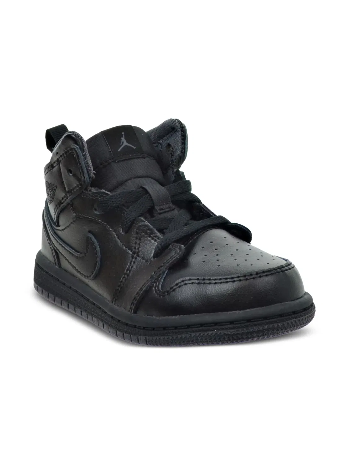 Кроссовки Air Jordan 1 Mid BT в Черном/Сером, черный