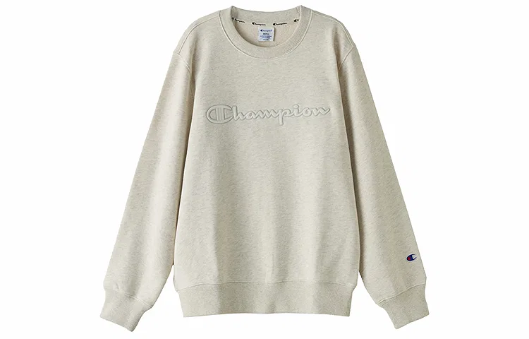 Детский свитшот унисекс с круглым вырезом Smoke Gray Champion — фото 3