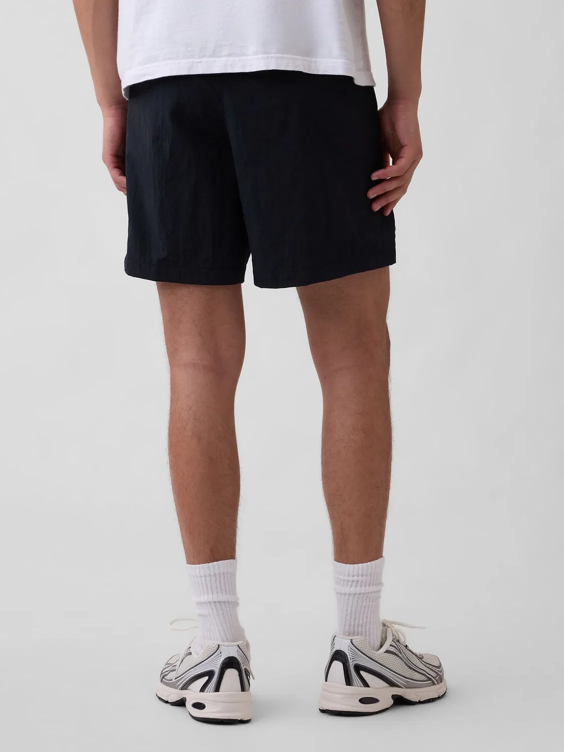 Шорты гибридные быстросохнущие Gap Black, черный — фото 2